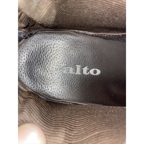 Calto Men’s Elevator Boots Size 10 M Brown Leather Going Out Party - Picture 2 of 12